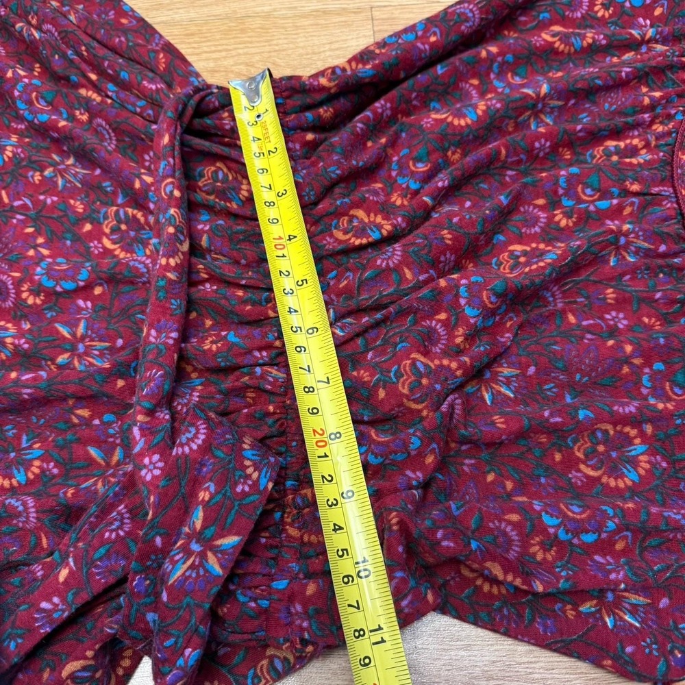 Lanz Dress Small Floral Prairie Long Sleeve Boho Cottagecore Western Vintage 70s - Picture 9 of 14